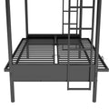 Twin Over Full Metal Bunk Bed, Multi