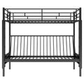 Twin Over Full Metal Bunk Bed, Multi