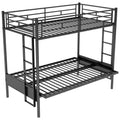 Twin Over Full Metal Bunk Bed, Multi