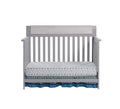 Hayes 4 in 1 Convertible Crib Gray Weathered Granite gray-solid wood