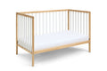 Deux Remi 3 in 1 Convertible Island Crib Natural White natural-solid wood