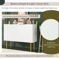 Modern Simple & Luxury Style Sideboard Particle white-particle board