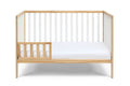 Deux Remi 3 in 1 Convertible Island Crib Natural White natural-solid wood