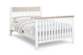 Hayes 4 in 1 Convertible Crib White Natural white-solid wood