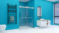 Frameless Double Sliding Shower, 69