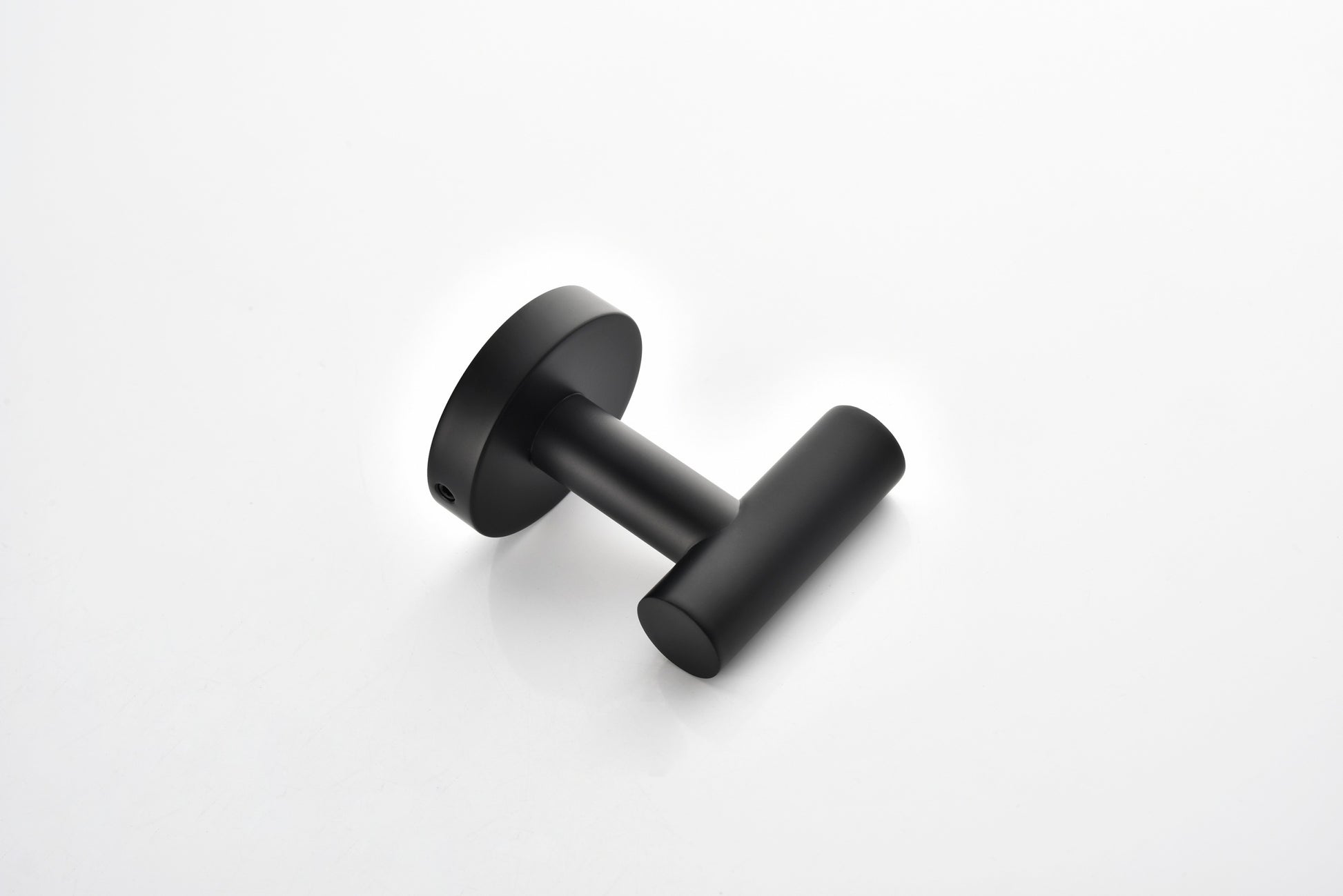 3 Piece Bathroom Hardware Set matte black-stainless steel