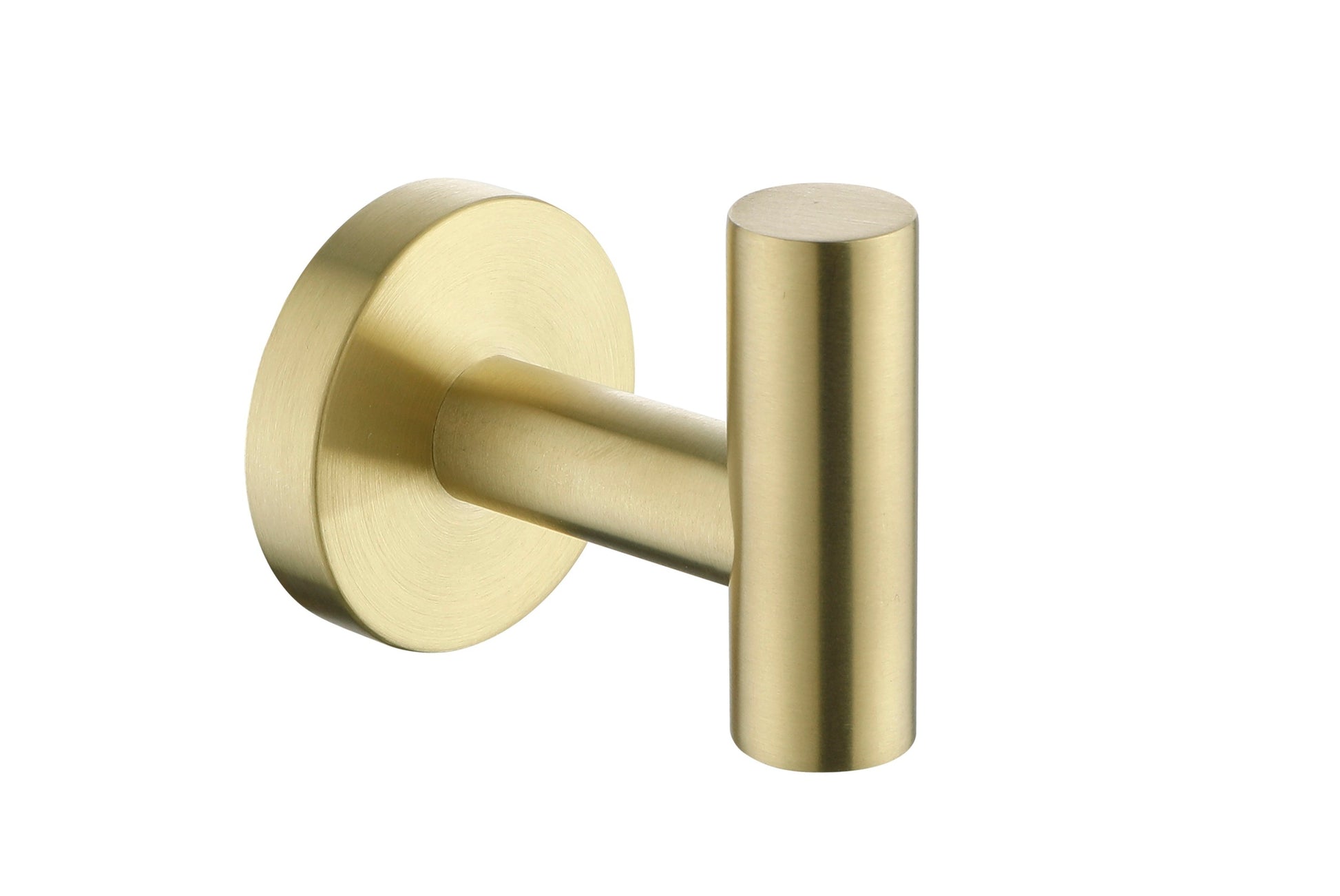 3 Piece Bathroom Hardware Set brushed gold-stainless steel