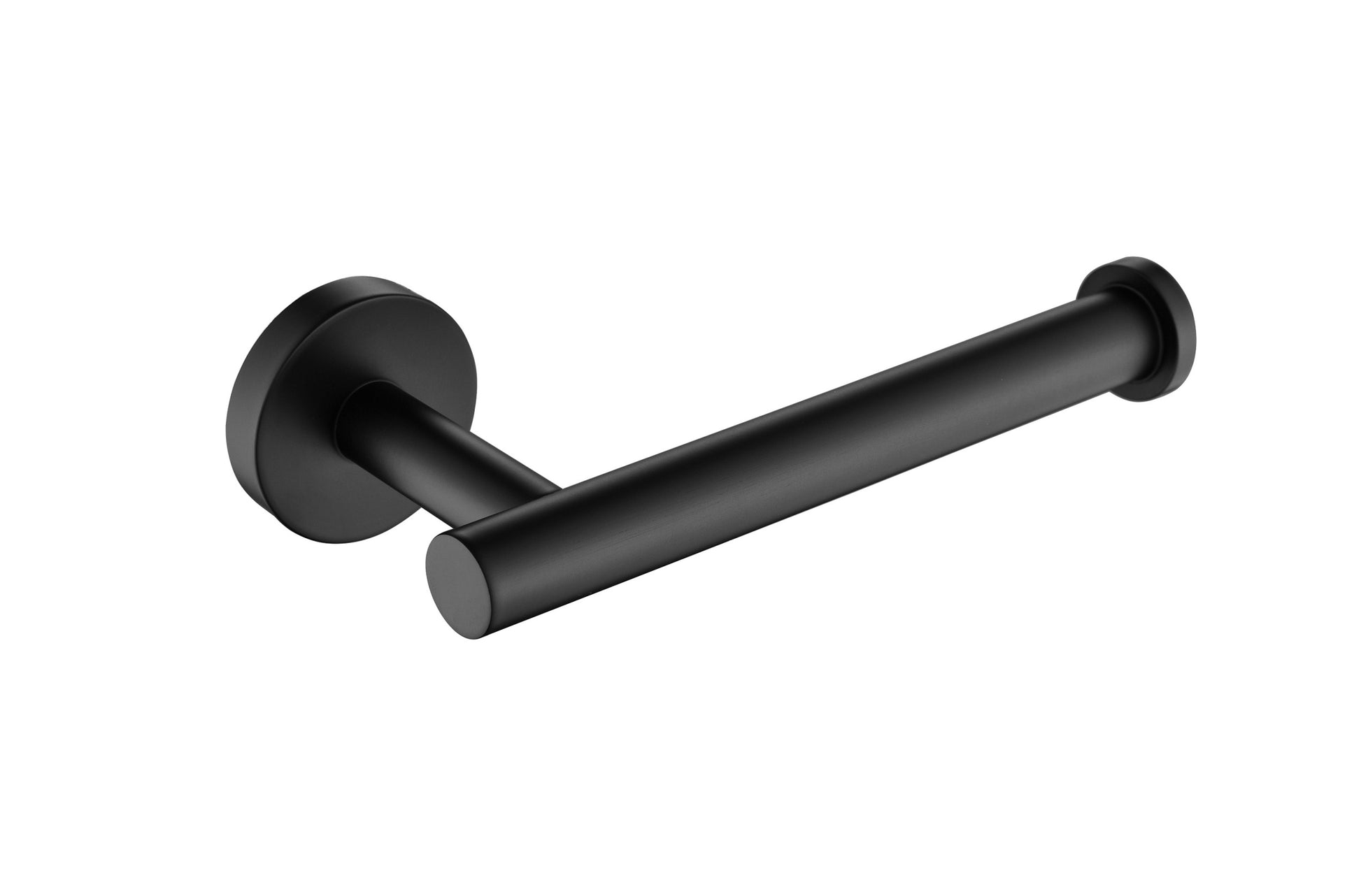 3 Piece Bathroom Hardware Set matte black-stainless steel