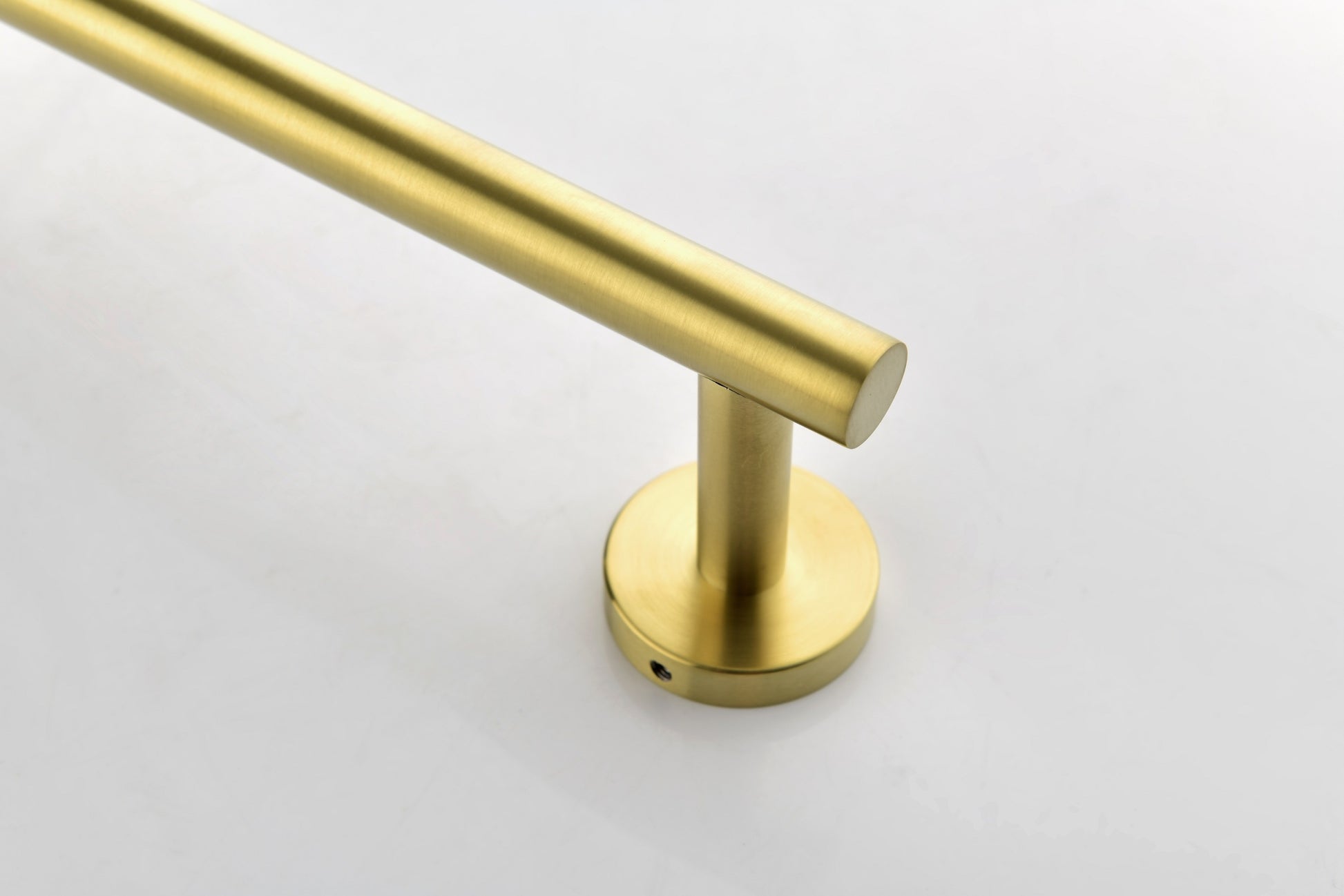 3 Piece Bathroom Hardware Set brushed gold-stainless steel