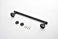 3 Piece Bathroom Hardware Set matte black-stainless steel