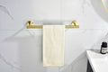 3 Piece Bathroom Hardware Set brushed gold-stainless steel