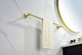 6 Pieces Brushed Gold Bathroom Hardware Set SUS304 gold-stainless steel