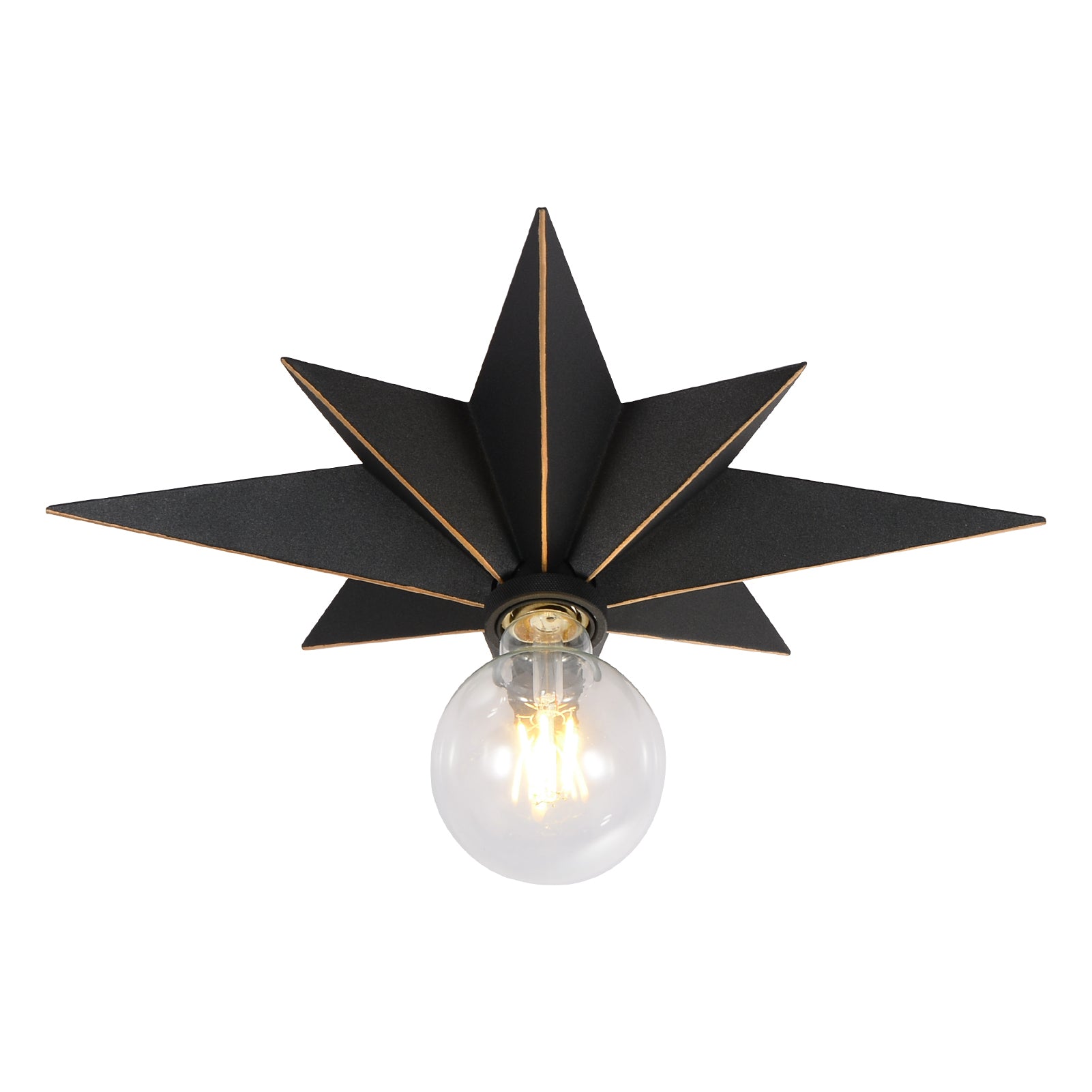 16 inch Flush Mount Ceiling Light, Industrial