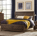 Modern Rustic Design 1pc Eastern King Size Bed