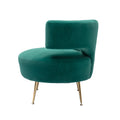 COOLMORE Accent Chair ,leisure single chair with emerald-polyester