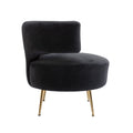 COOLMORE Accent Chair ,leisure single chair with black-polyester