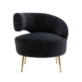 COOLMORE Accent Chair ,leisure single chair with black-polyester