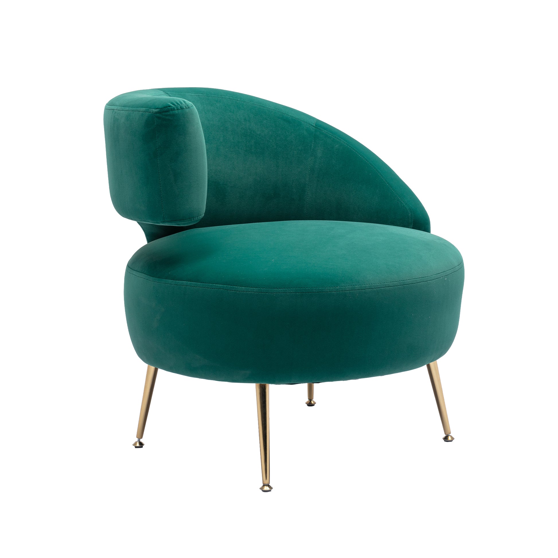 COOLMORE Accent Chair ,leisure single chair with emerald-polyester