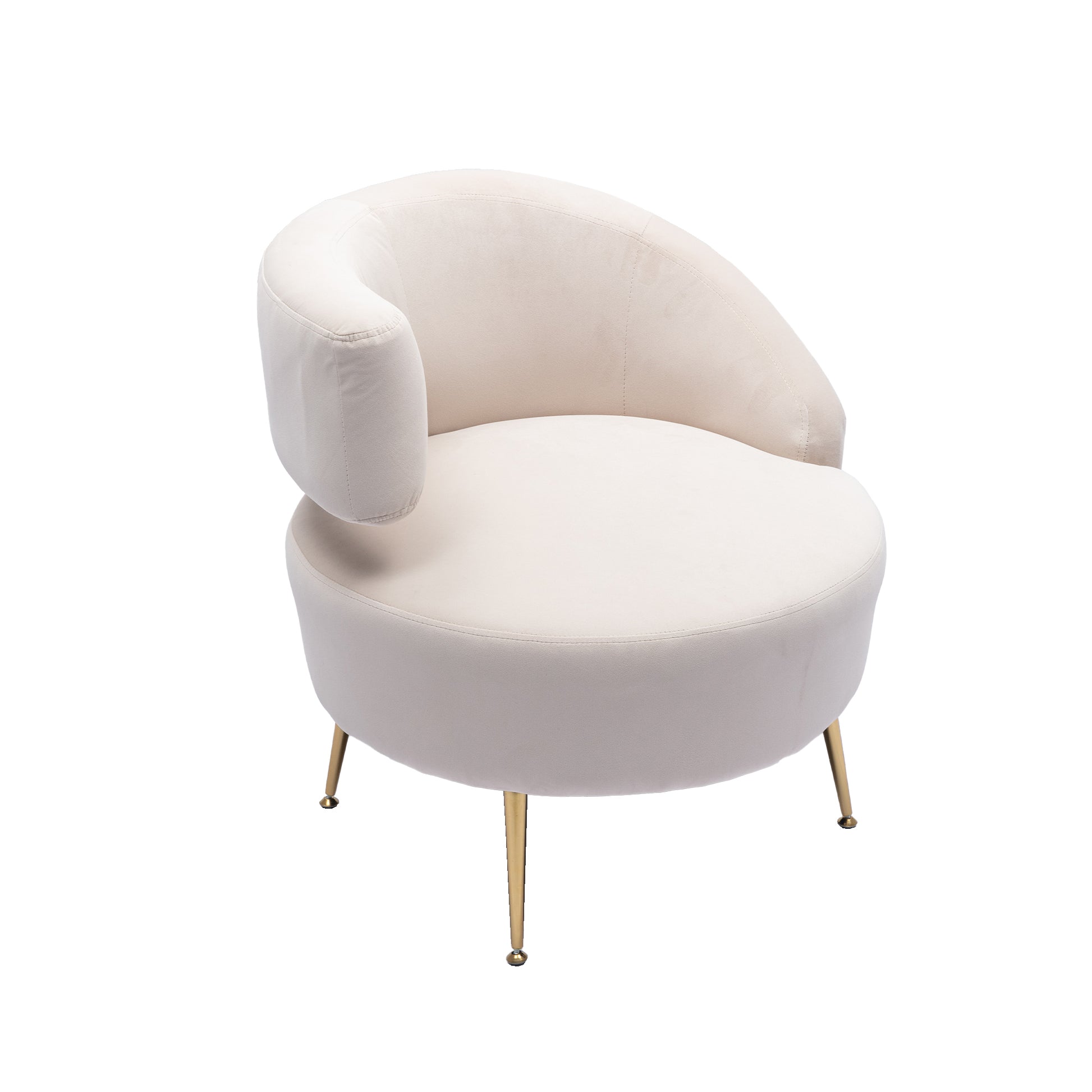 COOLMORE Accent Chair ,leisure single chair with beige-polyester