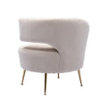 COOLMORE Accent Chair ,leisure single chair with beige-polyester