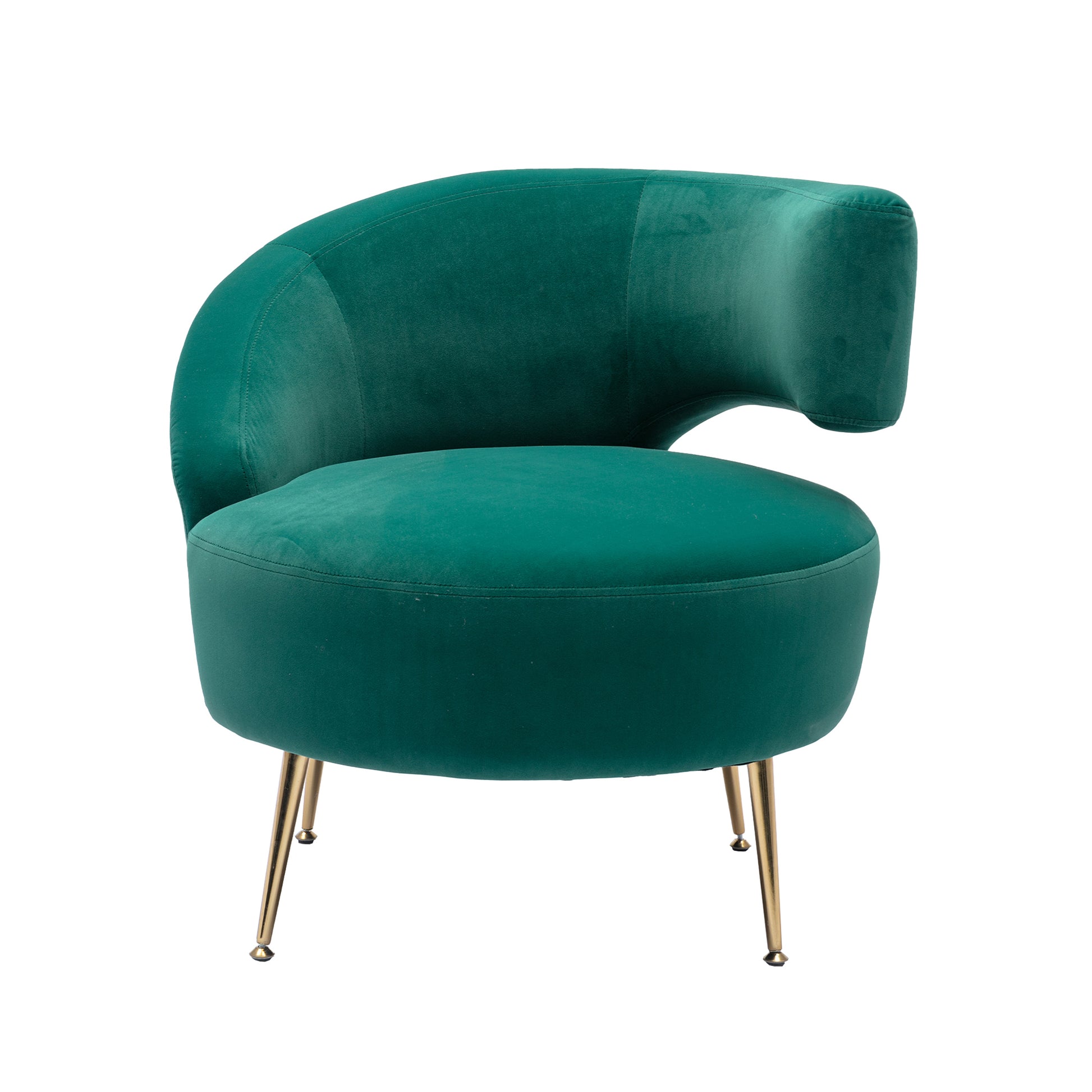 COOLMORE Accent Chair ,leisure single chair with emerald-polyester