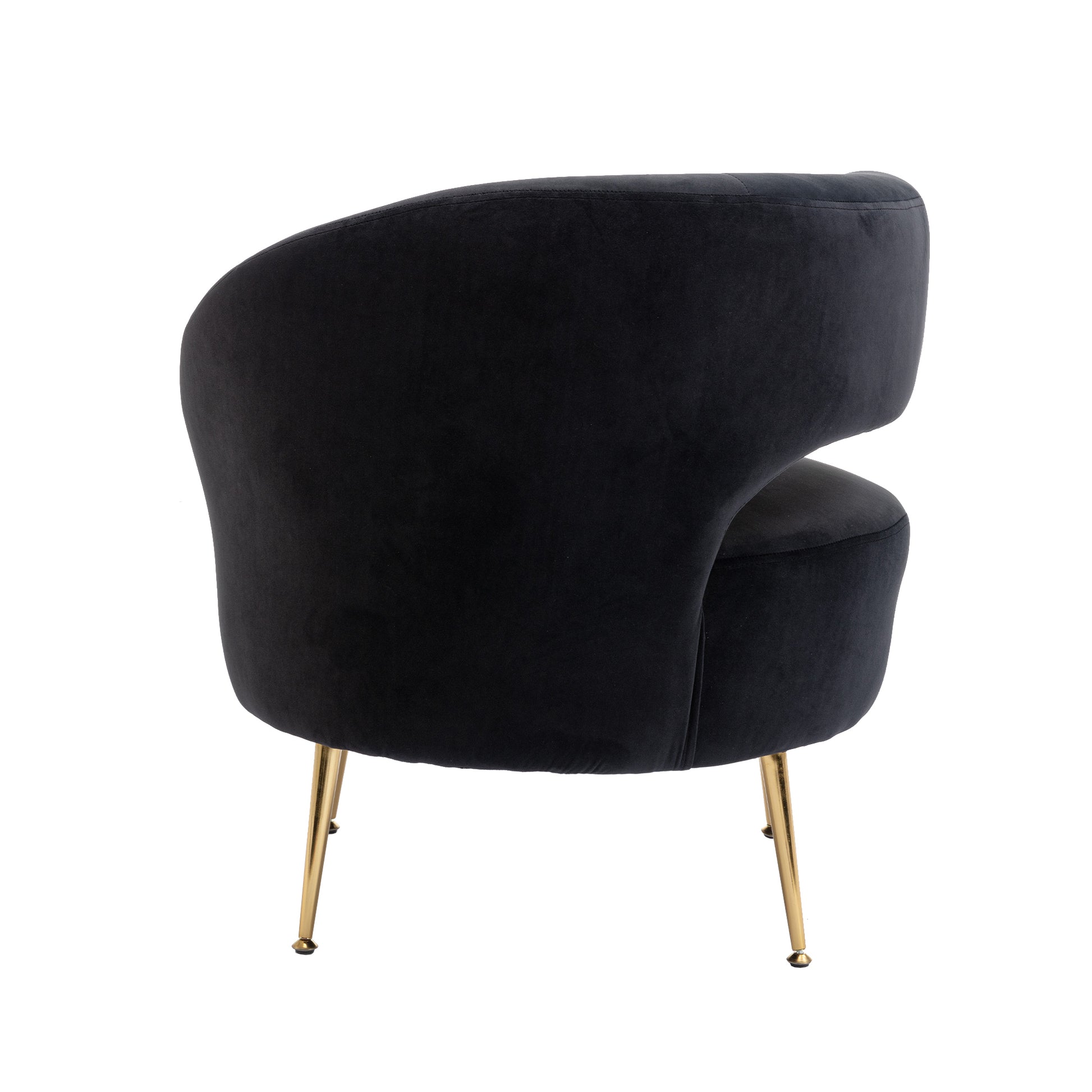 COOLMORE Accent Chair ,leisure single chair with black-polyester