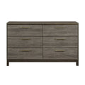 Contemporary Styling 1pc Dresser of 6x Drawers