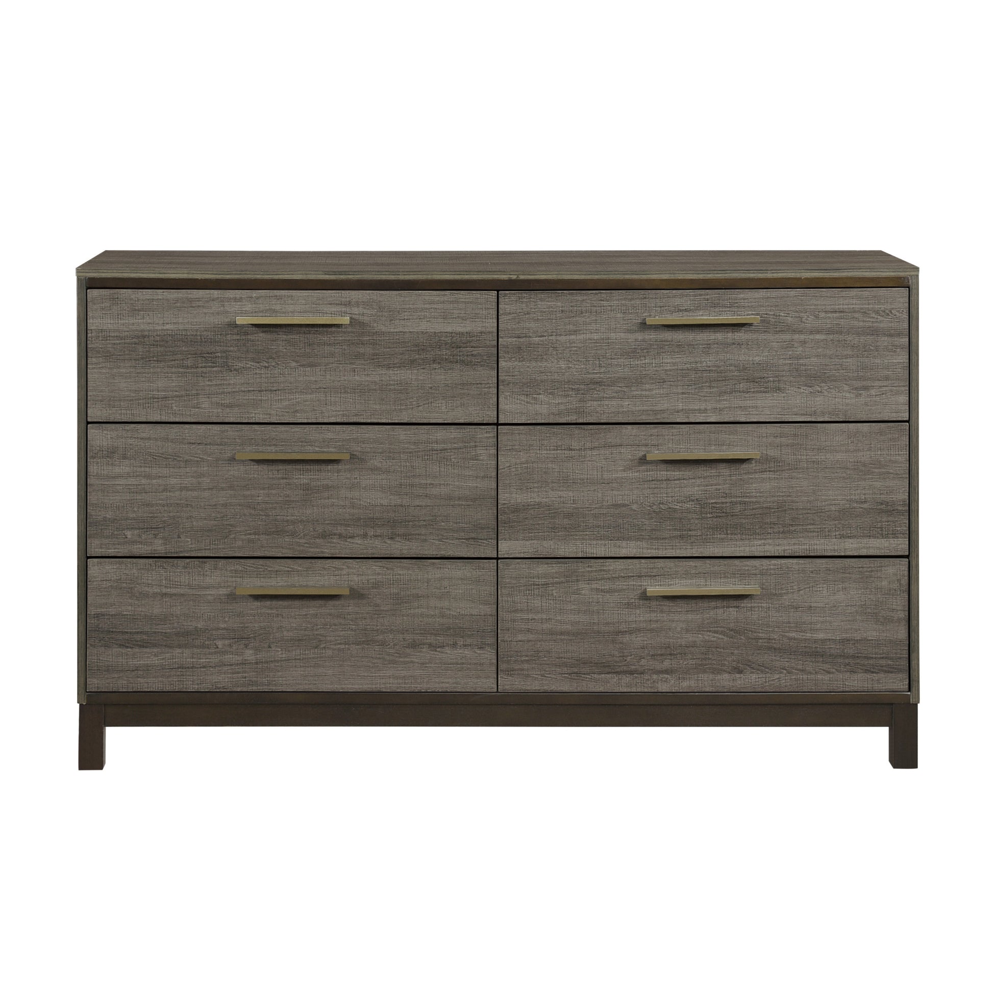 Contemporary Styling 1pc Dresser of 6x Drawers