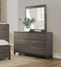 Contemporary Styling 1pc Dresser of 6x Drawers