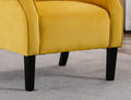 Stylish Living Room Furniture 1pc Accent Chair Yellow yellow-primary living space-modern-solid wood