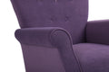 Baby Room High Back Rocking Chair Nursery Chair lavender purple-primary living