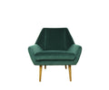 Rose Accent Chair Velvet Green