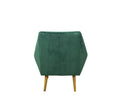 Rose Accent Chair Velvet Green