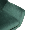 Rose Accent Chair Velvet Green