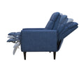 Molson Pushback Recliner Chair Blue