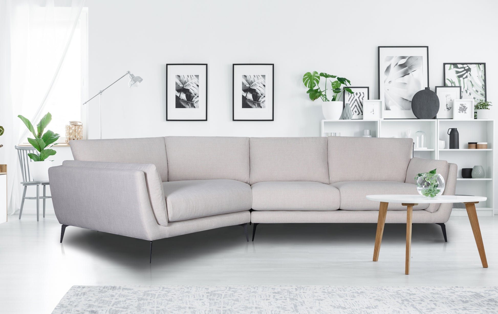 Janette Laf Sectional Oat