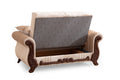 Carmen Loveseat Made With Chenille Upholstery in