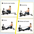 Magnetic Rowing Machine Folding Rower with 14