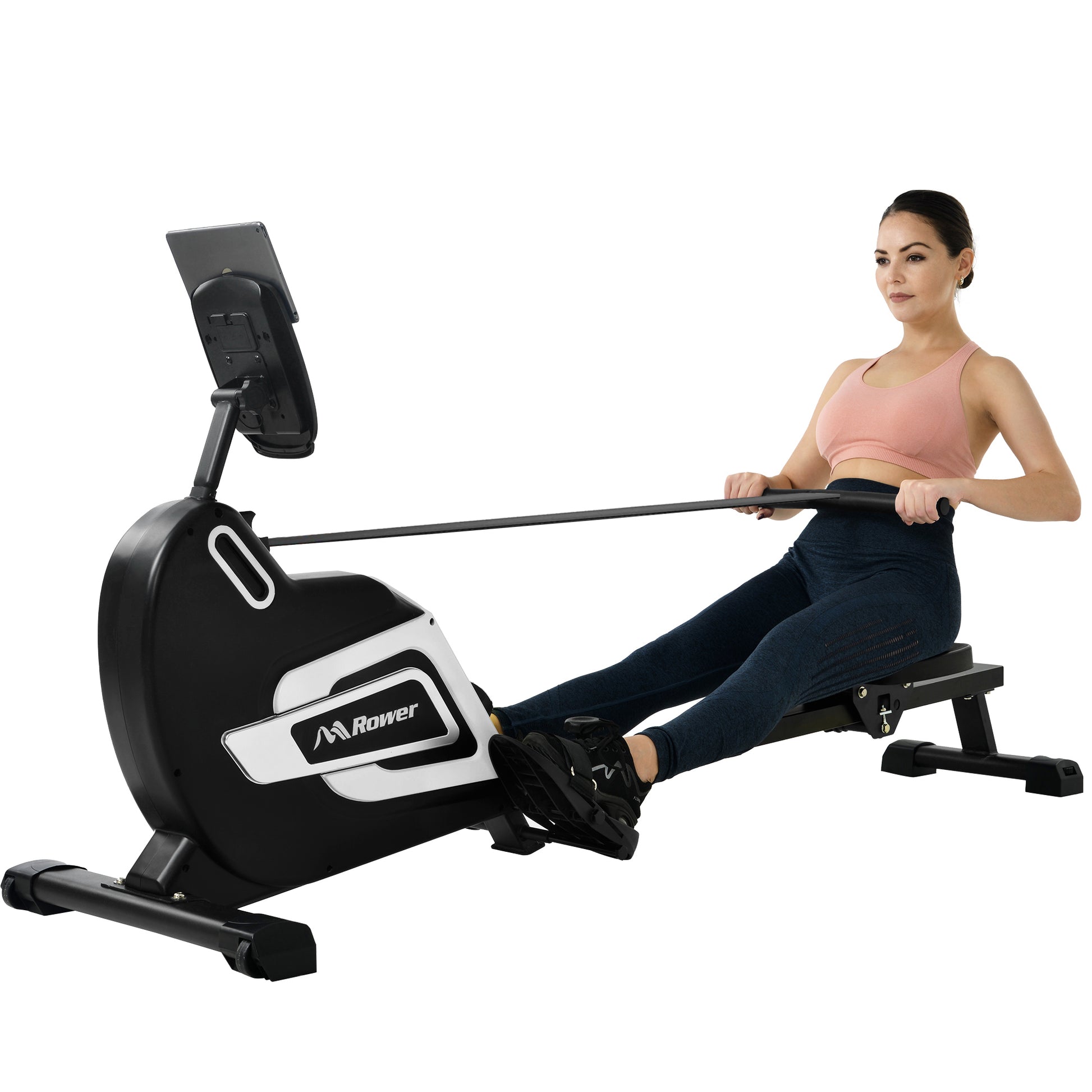 Magnetic Rowing Machine Folding Rower with 14