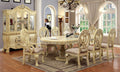 Formal Majestic Traditional Dining Chairs Vintage antique white-dining