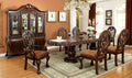 Formal Majestic Traditional Dining Chairs Cherry Solid cherry-brown-dining