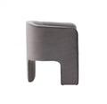 Modrest Kyle Modern Dark Grey Accent Chair