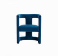 Modrest Kendra Modern Blue Fabric Accent Chair