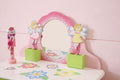 Layla Girls Flower Vanity Set with Stool