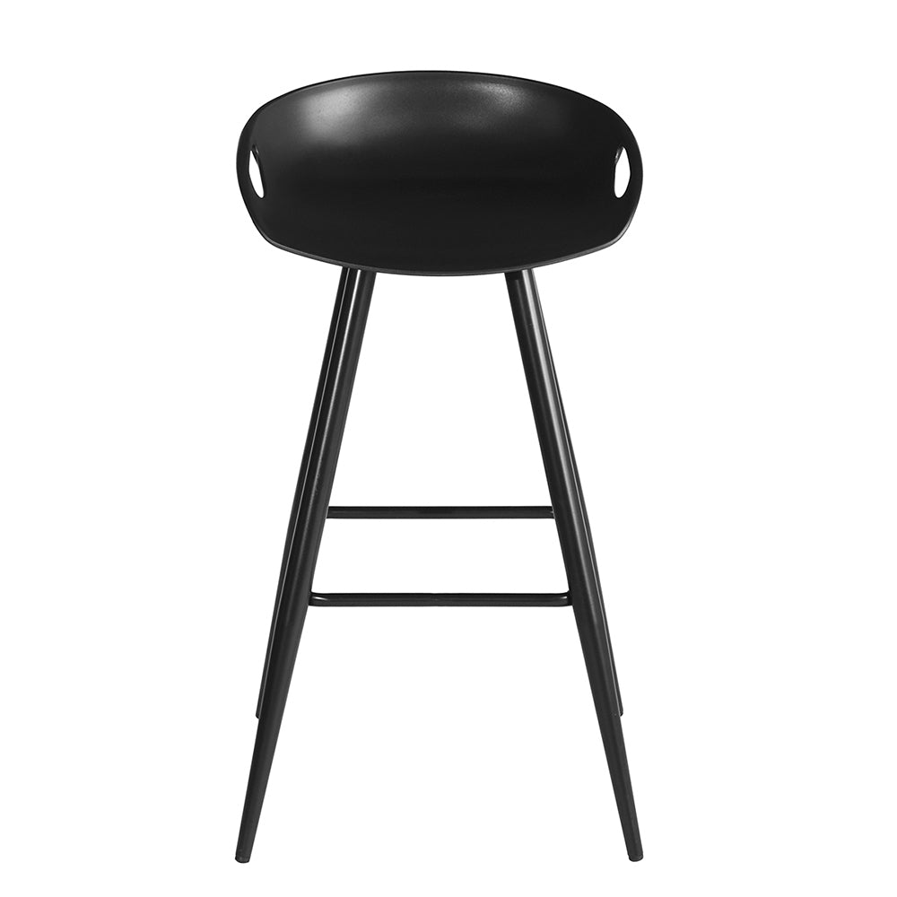 Bak Bar & Counter Stool Set Of 2 Black - Black