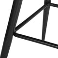 Bak Bar & Counter Stool Set Of 2 Black - Black