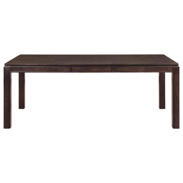 Contemporary Design Dark Brown Finish 1pc Dining