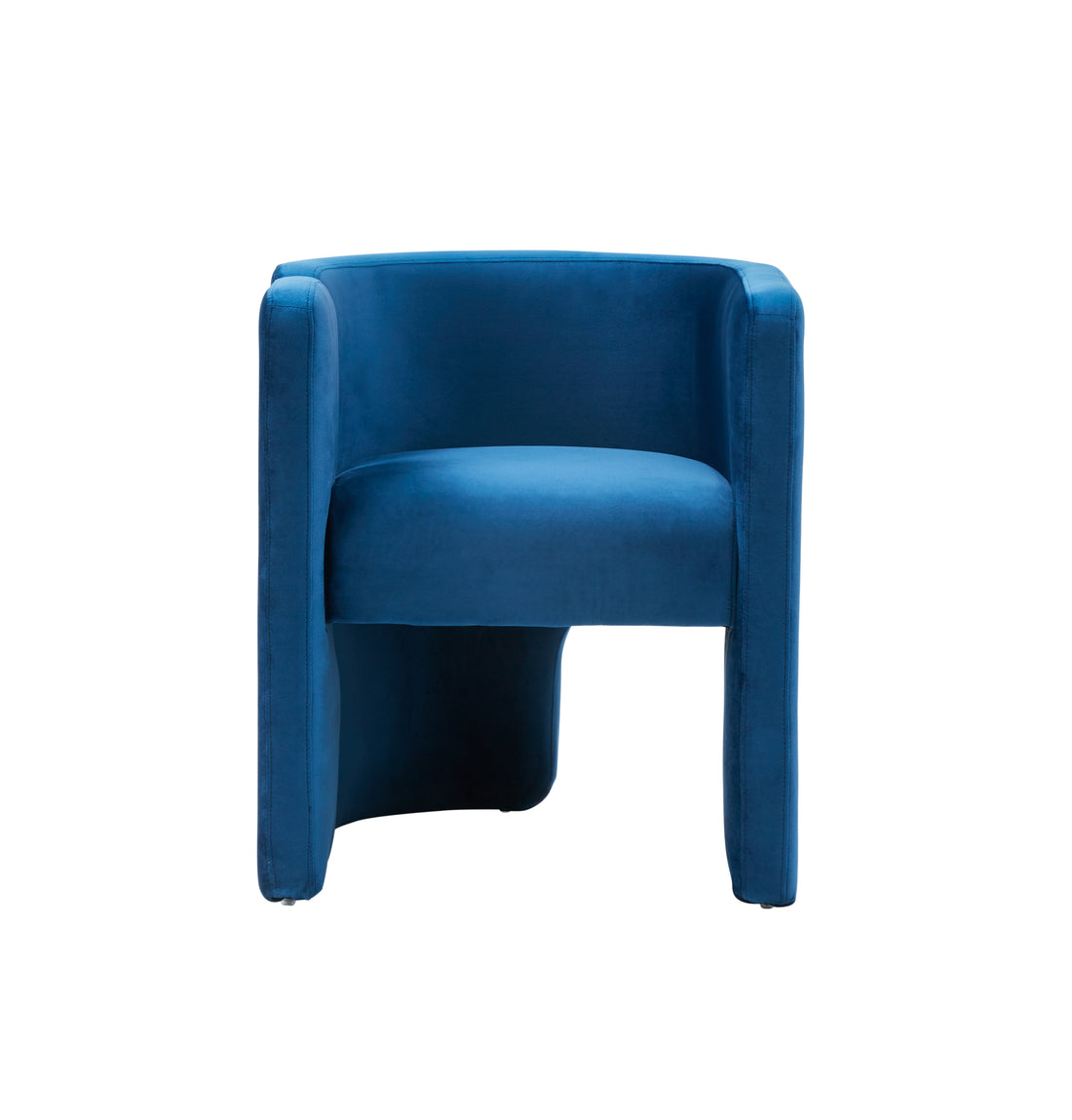 Modrest Tirta Modern Blue Accent Chair