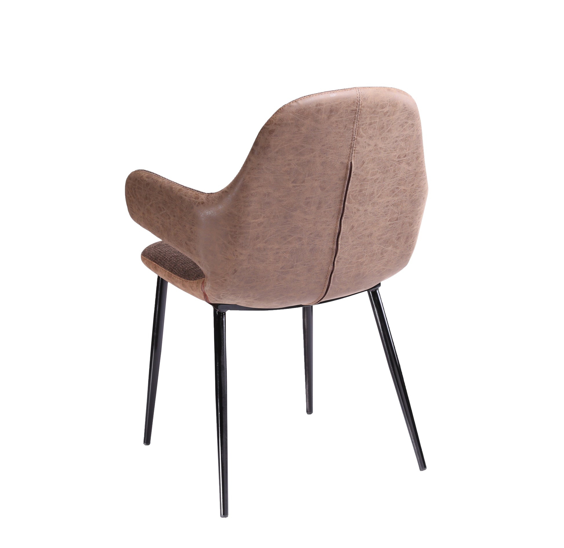 Bontura Modern Brown Fabric & fabric Accent Chair