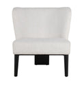 Divani Casa Ladean Modern White Accent Chair